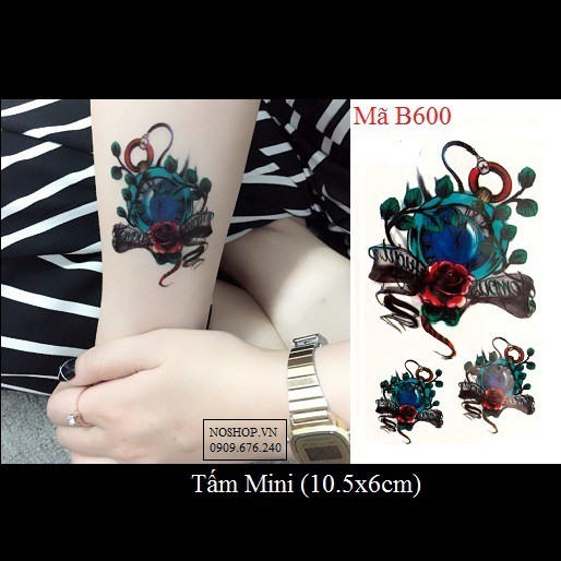 Hình Xăm Dán Mini - B600