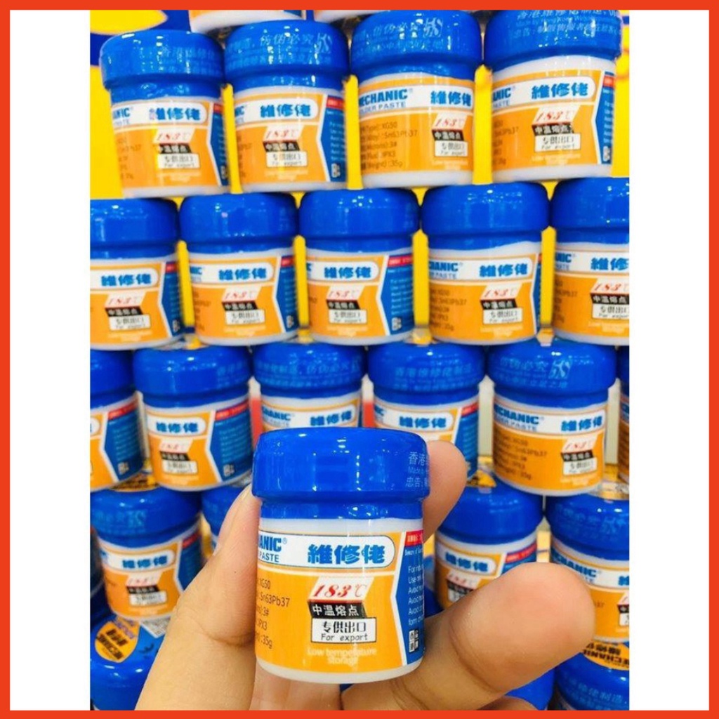 Thiếc hàn bột Mechanic XG50 183 độ 35g