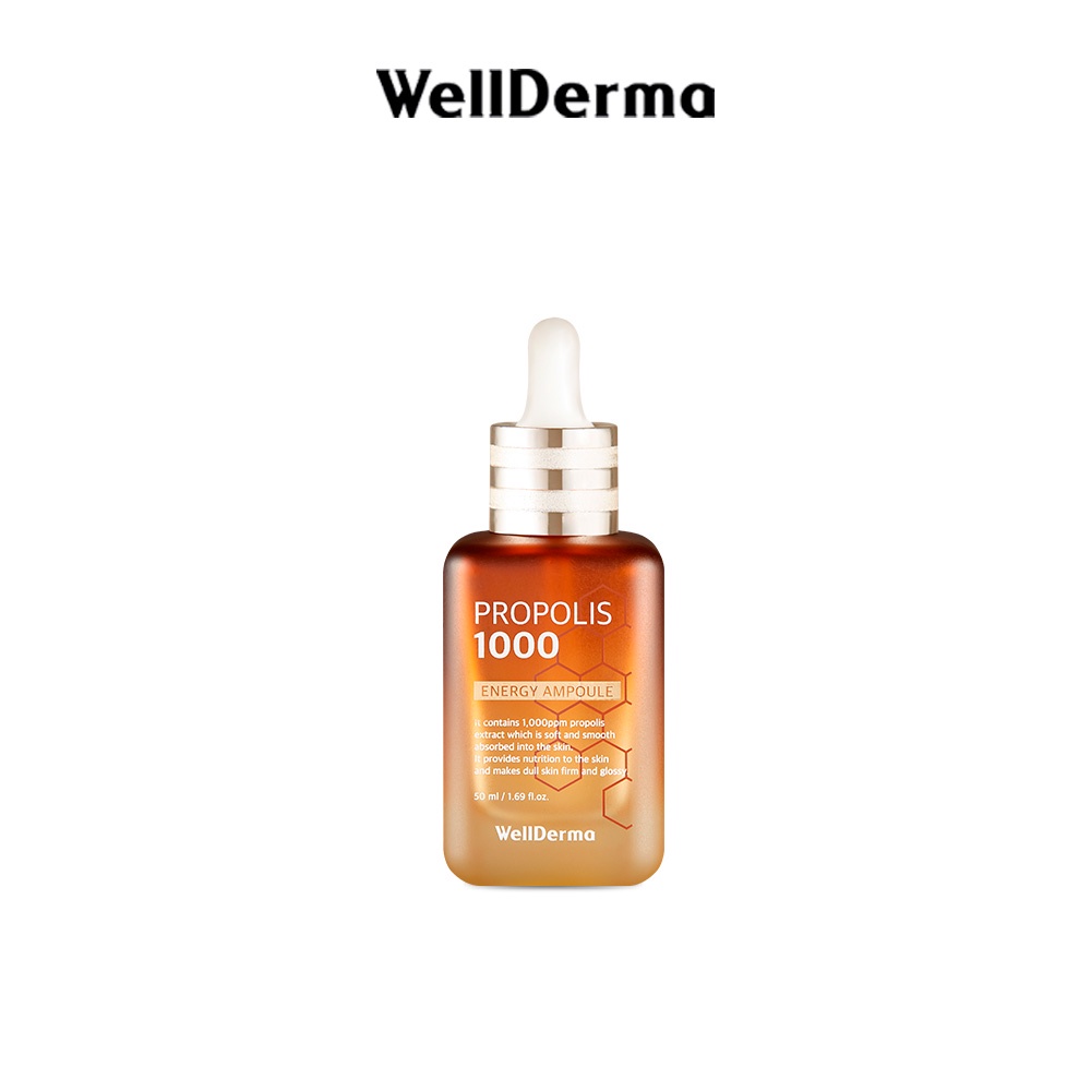 Serum WellDerma Propolis 1000 Energy Ampoule Cải Thiện Nếp Nhăn Làm Trắng Da