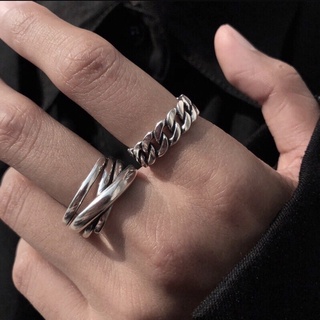 Nhẫn ONER Bạc 925 "Chaotic Ring" ( Bảo Hành Bạc 1 Năm )