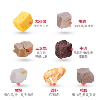 Gói thịt khô 7 vị cho mèo