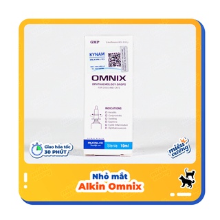 [Alkin Omnix Ophthalmology Drops] Nhỏ mắt nhãn khoa [Chó/Mèo] [Lọ 10ml]