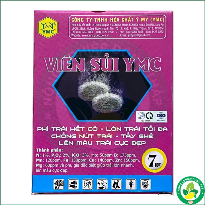 VIÊN SỦI YMC (viên 7gr)