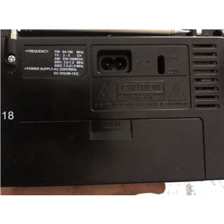 Đài Radio Sony DC - 701AC - Đài 04 Băng Tần Số - Bắt Sóng Khoẻ - Hàng Bảo Hành