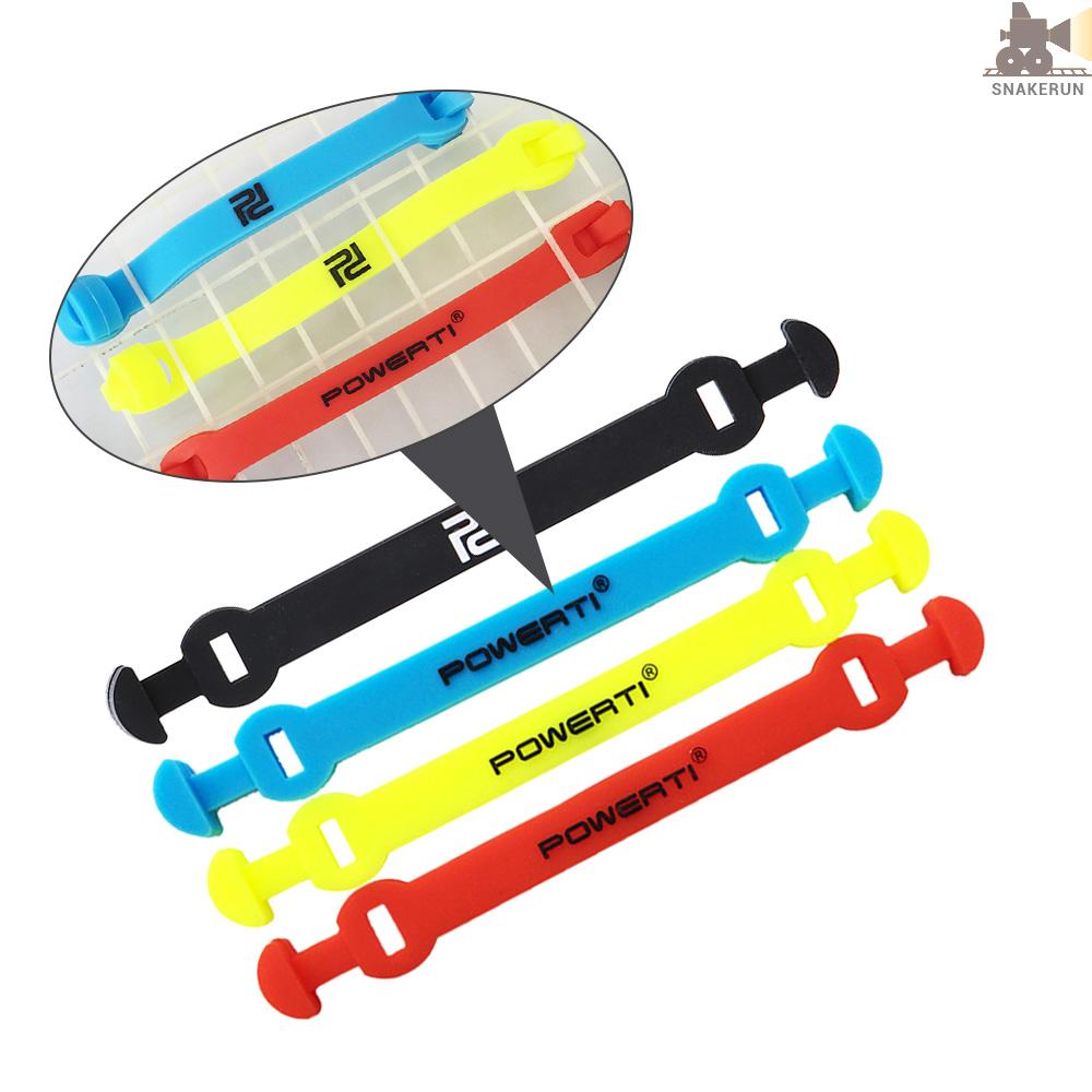 Bộ 10 Móc Đôi Silicone Gắn Vợt Tennis Chống Sốc Kiểu Nhật Bản