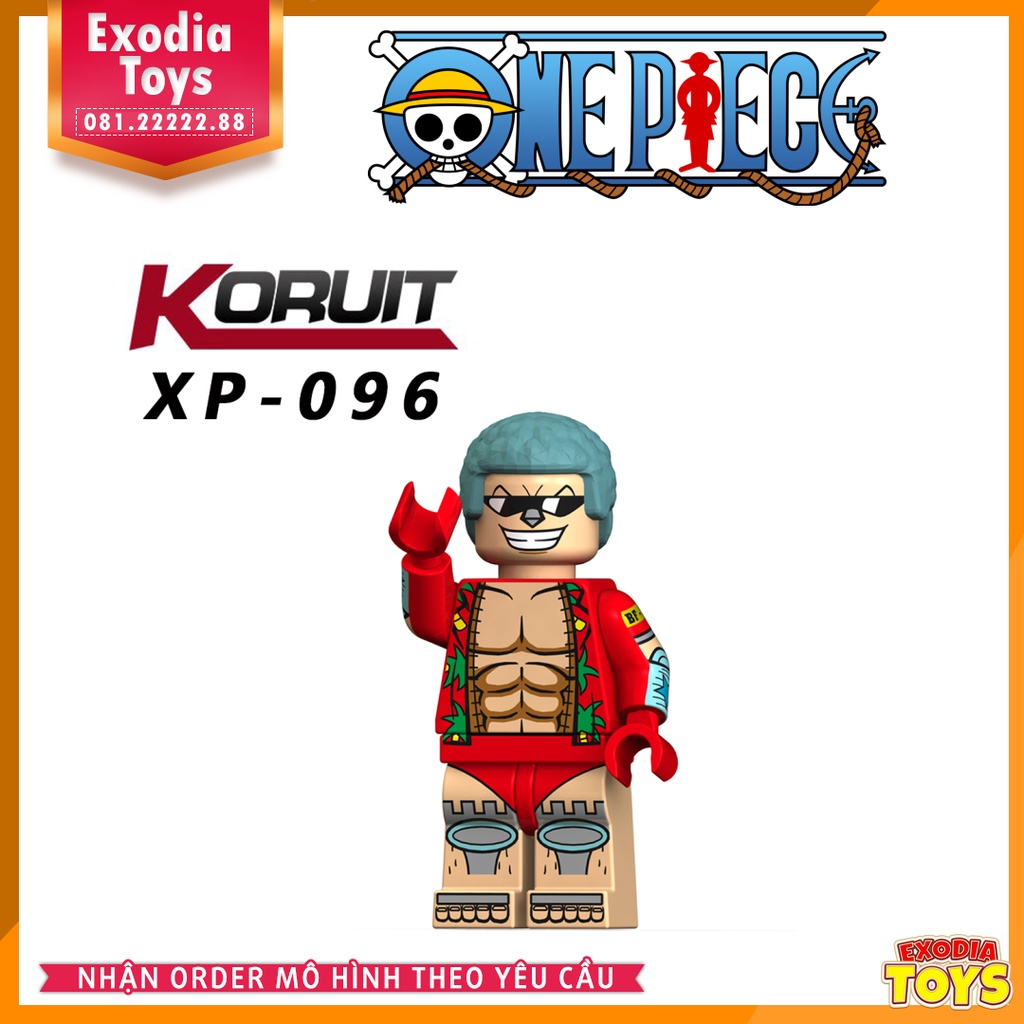 Xếp hình Minifigure nhân vật One Piece Đảo Hải Tặc - Đồ Chơi Lắp Ghép Sáng Tạo - KORUIT KT1013