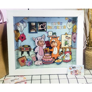 Quà tặng khung ảnh 3D scrapframe