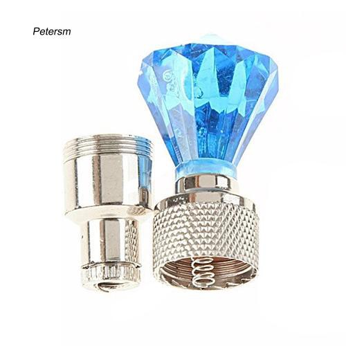 Set 2 đèn LED gắn van bơm hơi dùng để trang trí bánh xe ô tô / mô tô