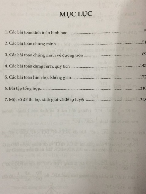 Sách - Bồi dưỡng học sinh giỏi Toán Hình học 9