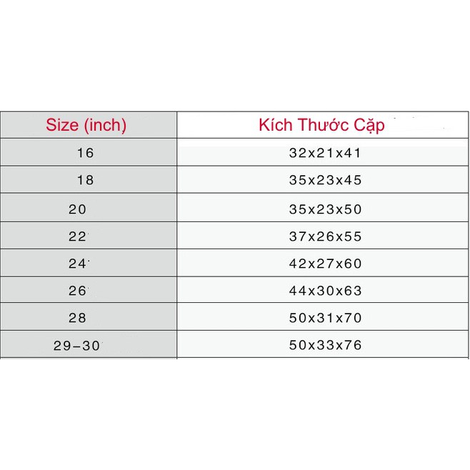 Áo Trùm Vải Vali - Vỏ Bọc Bảo Vệ - Bao Túi Chống Trầy Xước (Chọn Màu &amp; Size)