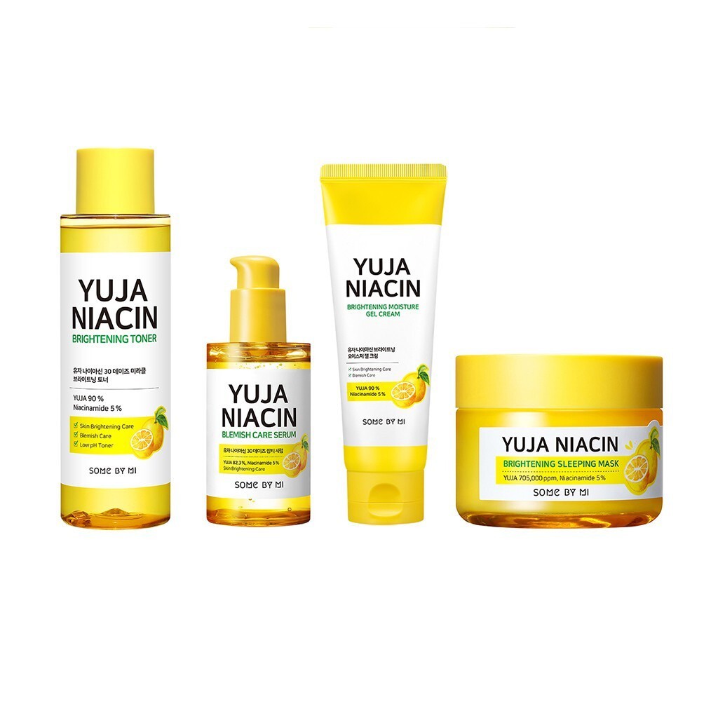 Set Dưỡng Sáng Da, Mờ Thâm Mụn Some By Mi Yuja Niacin 30 Days Brightenings Starter Kit