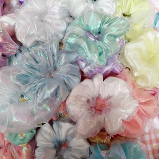 Combo 30 cột tóc scrunchies