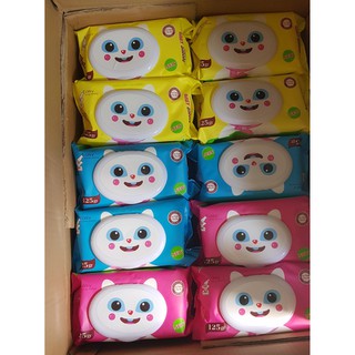 Giấy Ướt Baby Alibaba New Không mùi 125 gr Giá Sỉ