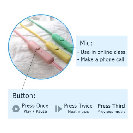 Tai Nghe Nhét Tai 4.6 U19 Có Micro Chất Lượng Cao