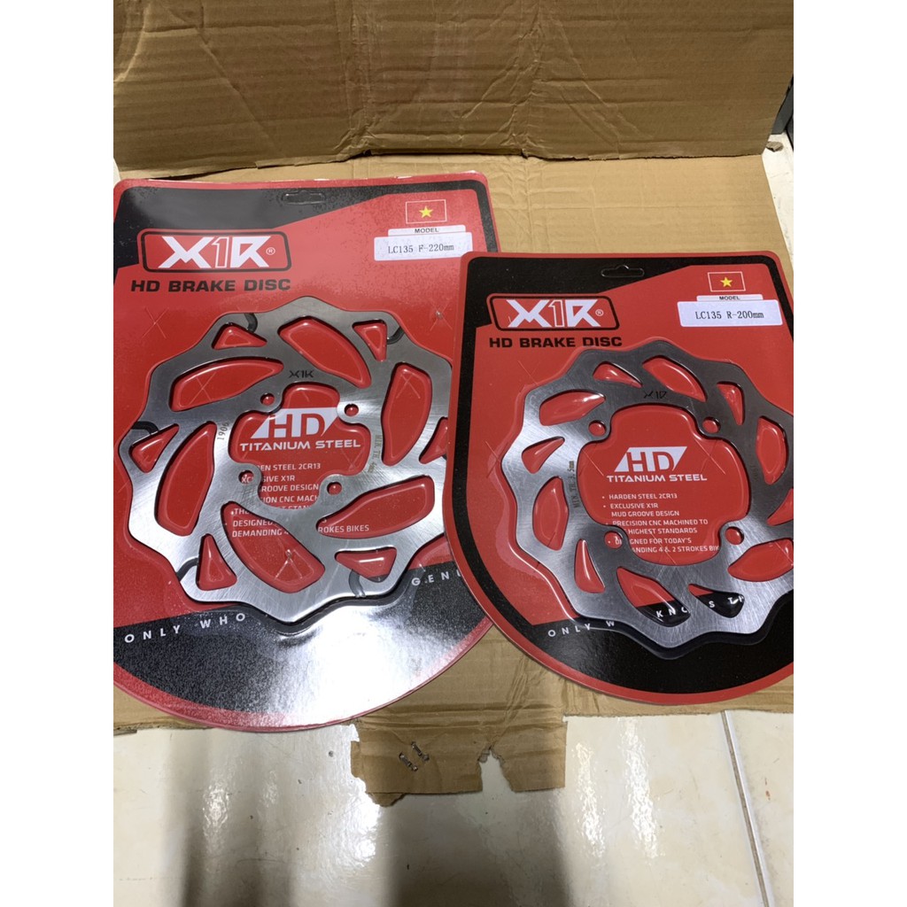 Dĩa thắng X1R gắn xe exciter 2011 ( 1 cặp )