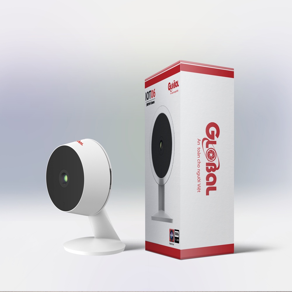 Camera WiFi Không Dây - Siêu nét - Global IOT06 - 2MP (Bảo hành 24 Tháng)