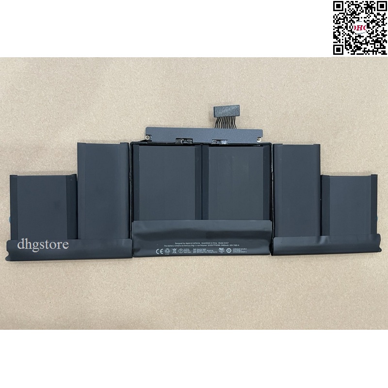 Pin A1417 dùng cho laptop 15 inch A1398 EMC 2512, EMC 2673 2011 Mid 2012 Early 2013 95Wh