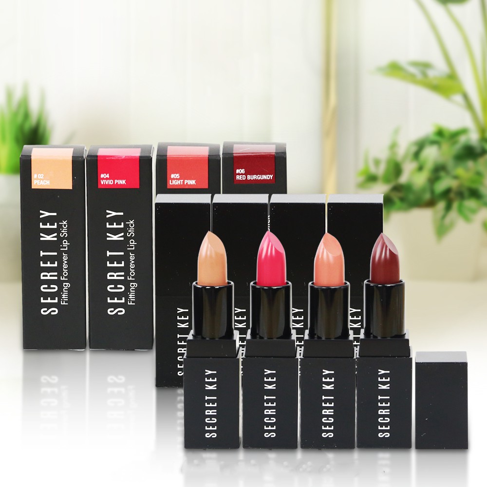 Son Lì Secret Key Fitting Forever Lipstick 3.5g - No.16 Mocha Latte (Cam đất) | BigBuy360 - bigbuy360.vn