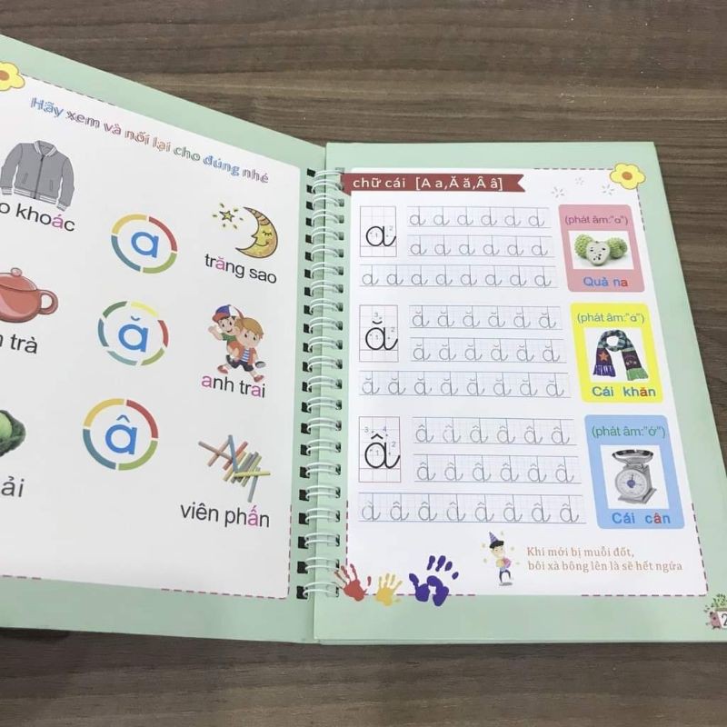 Combo 3 quyển luyện viết cho bé