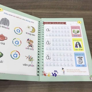 Combo 3 quyển luyện viết cho bé
