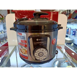 Nồi áp suất điện Elmich PCE1802 dung tích 5 lít , công suất 900W,Bảo hành chính hãng 25 tháng