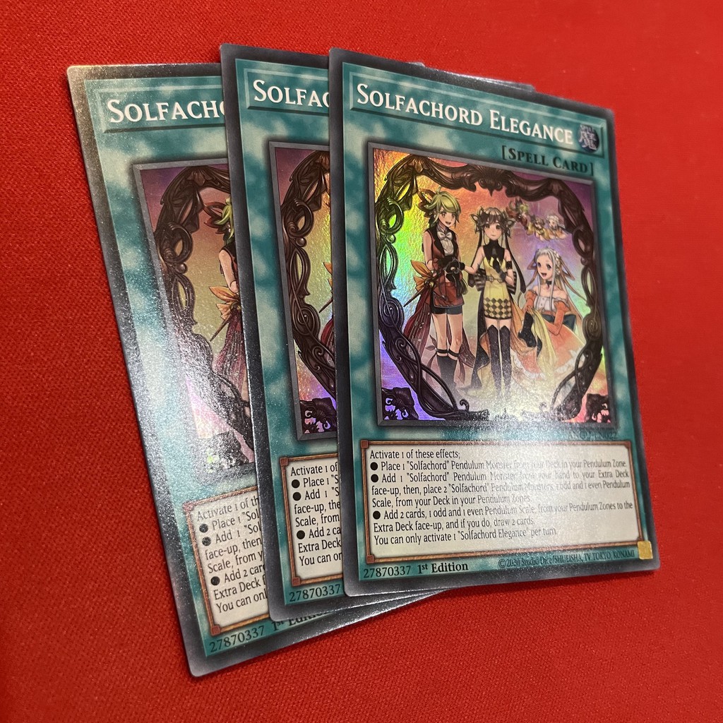 [EN][Thẻ Bài Yugioh Chính Hãng] Solfachord Elegance