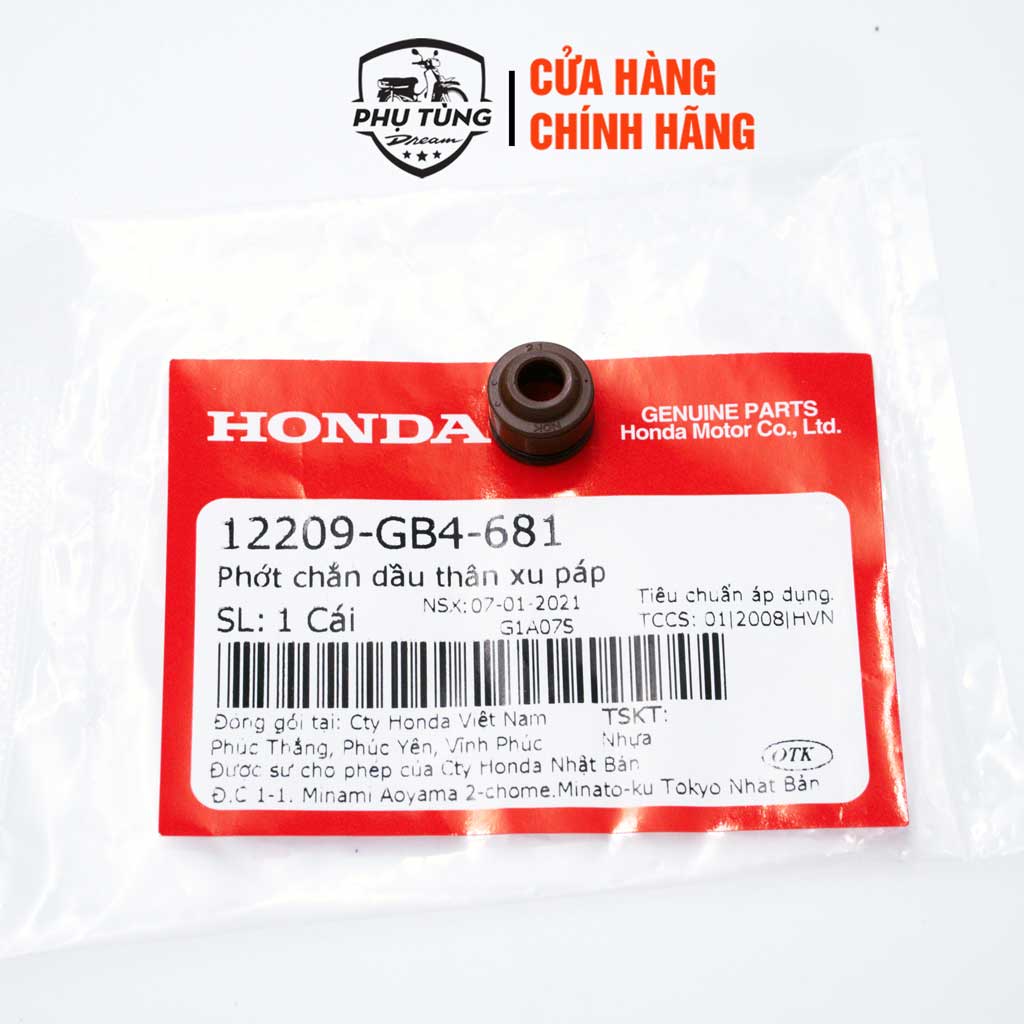 Phớt chắn đầu thân xucpap ( phớt git ) - Honda Việt Nam