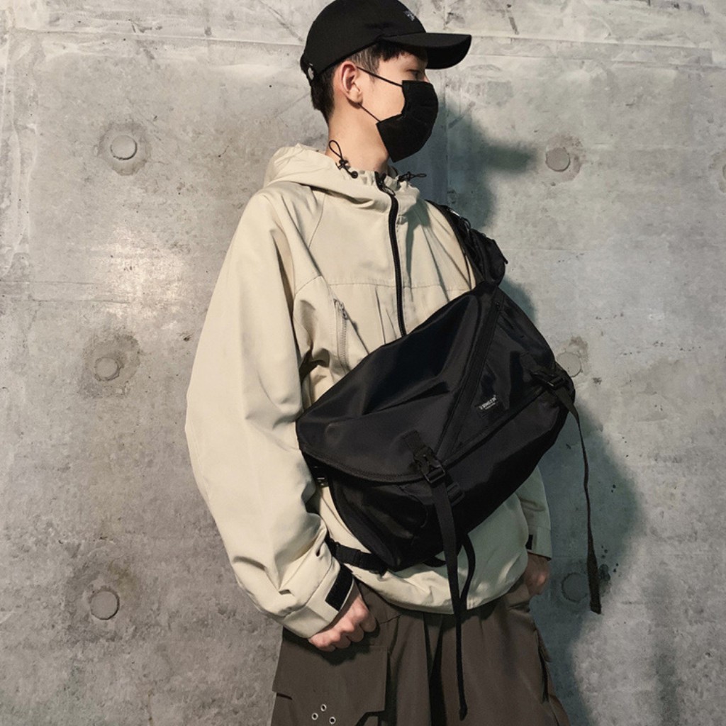 Túi Đeo Chéo Học Sinh Sinh Viên Đi Học Thời Trang Vải Chống Nước Nhiều Ngăn - TÚI BAGS Đựng Laptop | BigBuy360 - bigbuy360.vn