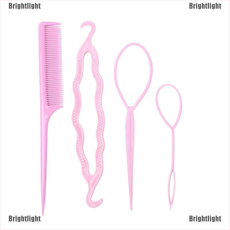 Bộ 4 Dụng Cụ Tạo Kiểu Tóc Thời Trang