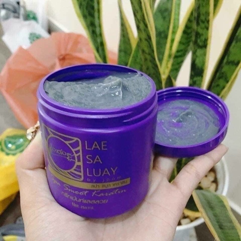 Kem ủ tóc Keratin Lae Sa Luay SPA Smooth 250ml Thái Lan