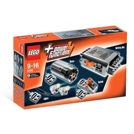 8293 LEGO® Power Functions Motor - Bộ động cơ LEGO 04 món