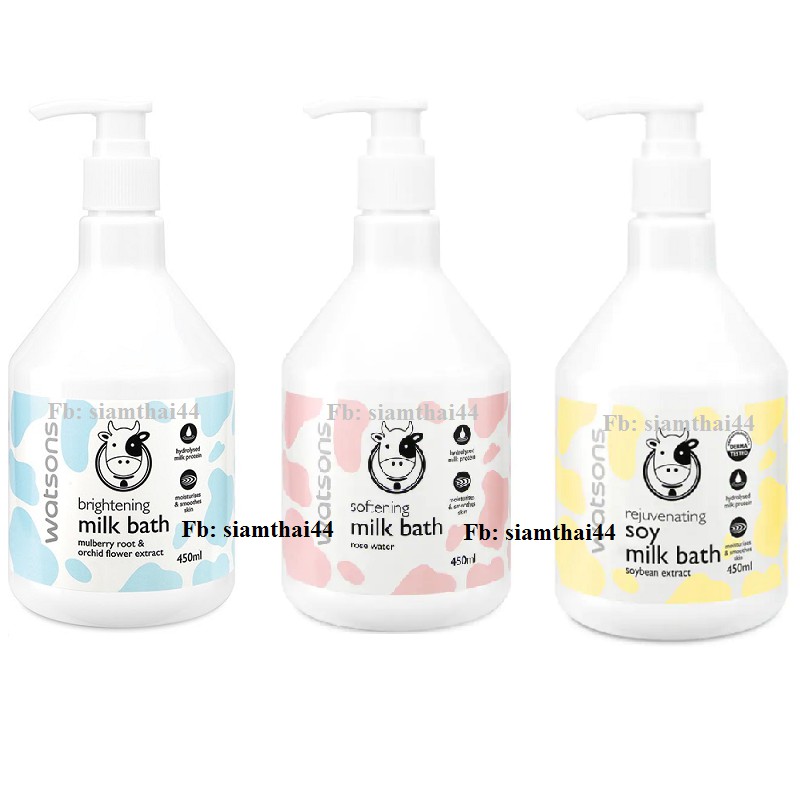 SỮA TẮM CON BÒ WASTON Milk Bath THÁI LAN 450ML