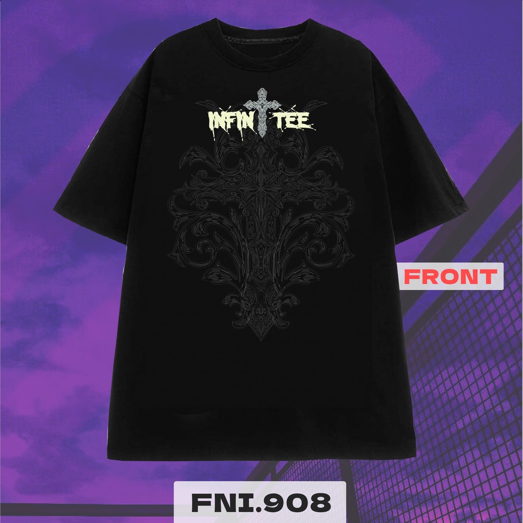 Áo thun INFINITEE Fni0908, Thun 100% Cotton - form rộng Unisex.