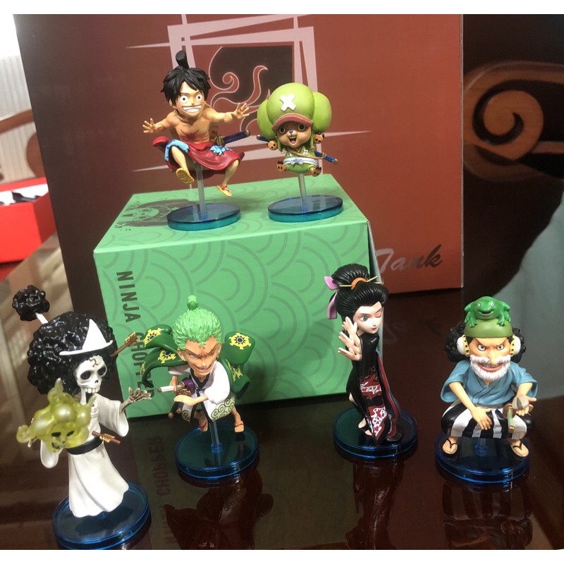 FAMHOUSE - Mô hình resin WCF Luffy Robin Brook Chopper Zoro Usopp ở Wano