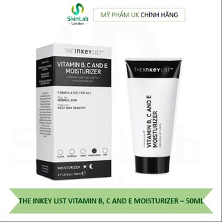 Kem Dưỡng Ẩm The Inkey List Vitamin B, C, and E Moisturizer 50ml (Bill Anh)