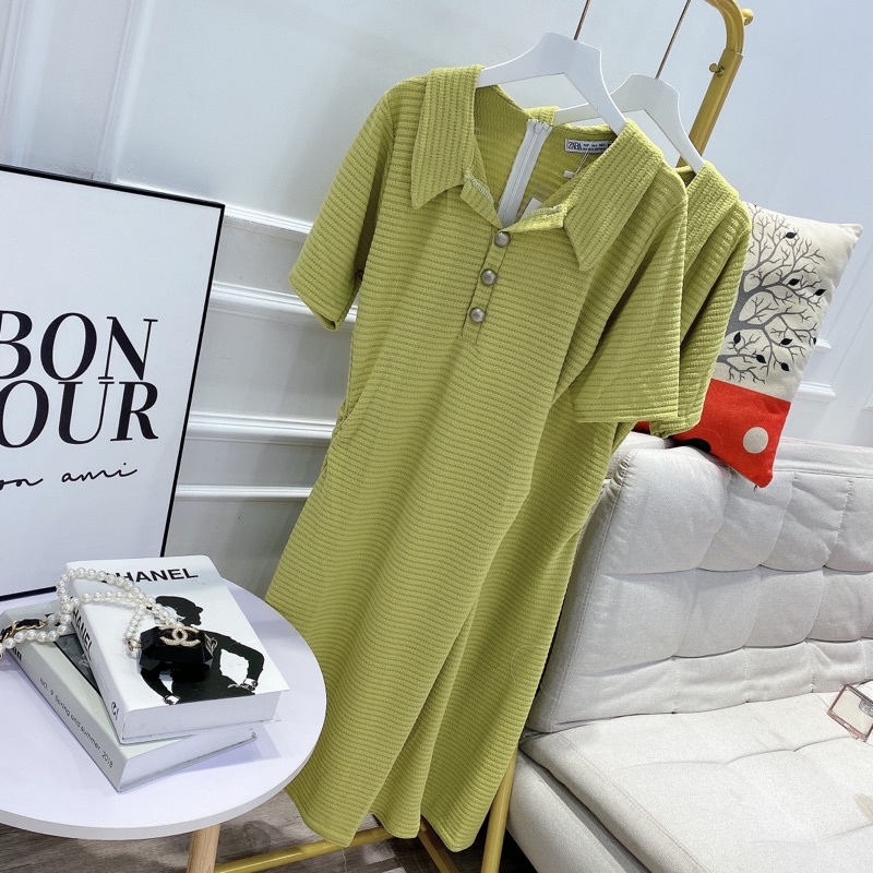 [ 𝐅𝐑𝐄𝐄 𝐒𝐇𝐈𝐏 ] VÁY POLO HÓT HÍT CHẤT LIỆU LEN XỐP L1, VẢI LÊN CHUẨN VẢI FORM MẪU , THIẾT KẾ KÉO KHÓA SAU