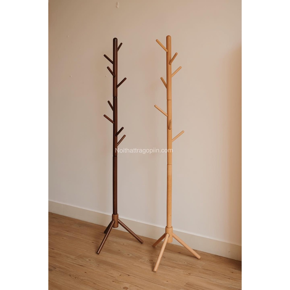 Cây treo đồ gỗ 01
