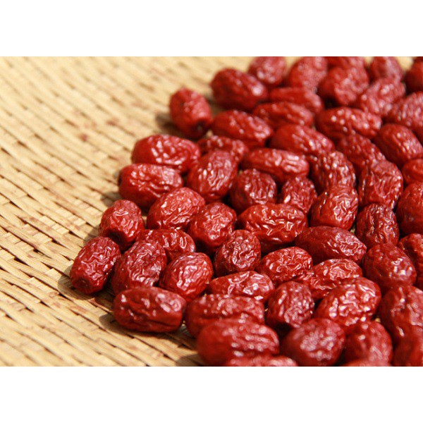 Táo đỏ Hàn Quốc sấy khô Jujube hàng nội địa Hàn (Tặng thêm hộp) - 1KG, ăn vặt tết, nấu chè thanh nhiệt, giải độc