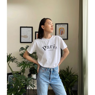 Áo thun chữ Paris France EDINI
