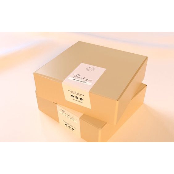 Tem Dán Mặt Hộp Nhận In Theo Yêu Cầu Từ 300c/mẫu/size. Khách Đặt Lẻ Shop Auto Gửi Mẫu Lẻ Có Sẵn - Tem Niêm Phong TiBoxes