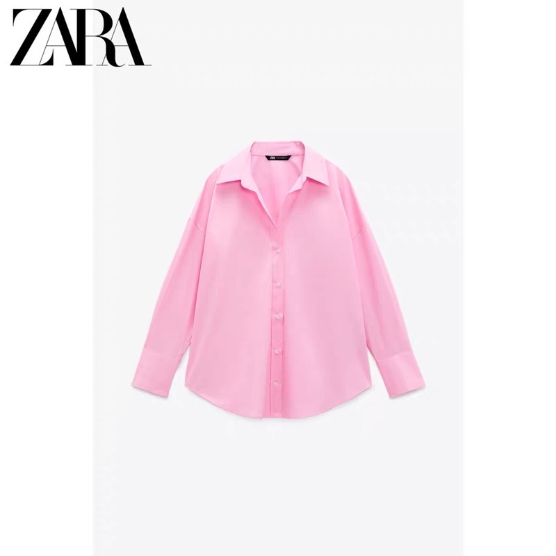 Áo Sơ Mi cotton ZARA poplin