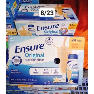 Thùng 24 chai sữa ensure nước của Mỹ