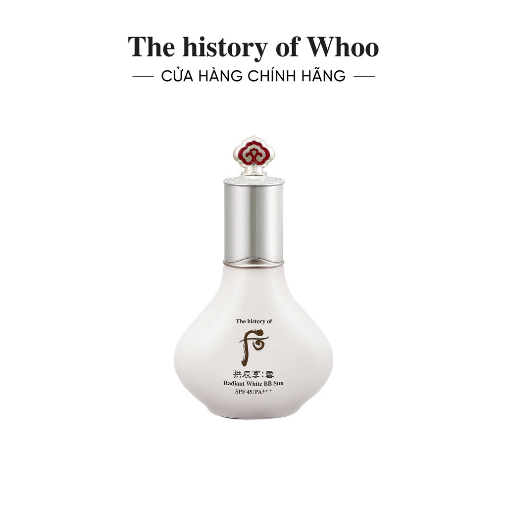 Kem BB trang điểm chống nắng The history of Whoo Gongjinhyang Seol Radiant White BB Sun SPF45/PA+++ 40ml