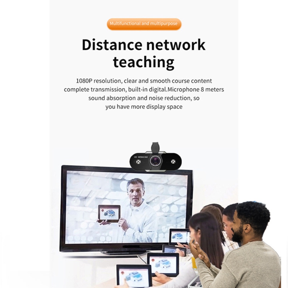 Webcam HD kèm micro cho máy tính Laptop 2K 1080P 720P 480P Skype MSN | BigBuy360 - bigbuy360.vn