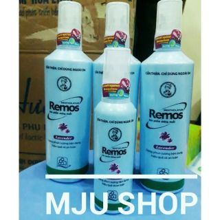 Remos xịt chống muỗi lọ 60ml & 150ml