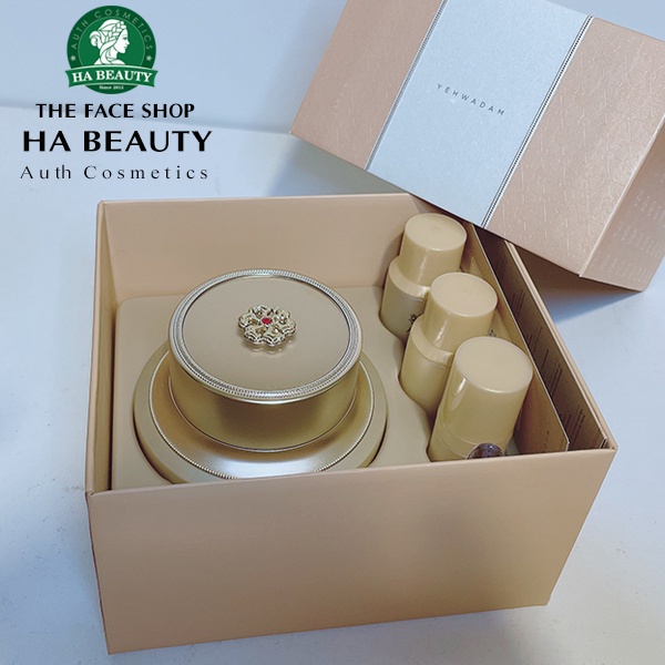 Kem dưỡng ẩm trắng da chống lão hóa The Face Shop Yehwadam Hwansaenggo Rejuvanating Radiance Cream Special Set 50ml