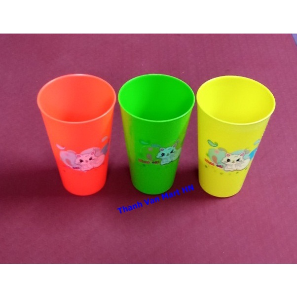 Cốc nhựa Song Long dung tích 450ml (mã 2616) - Được chọn màu