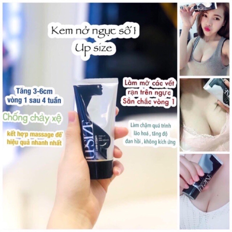 Chính Hãng Nga - KEM NỞ NGỰC NGA UPSIZE BUST CARE CREAM 50ML