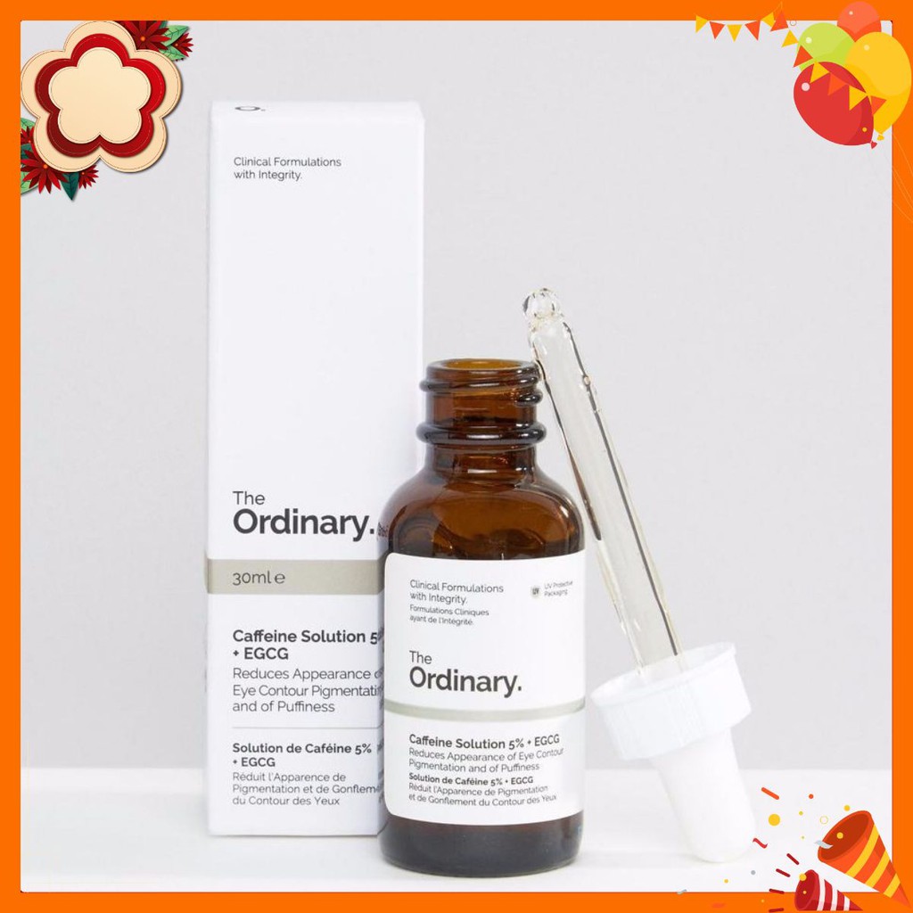 Serum mắt Caffeine Solution 5% + EGCG - The Ordinary ✼A҈҈