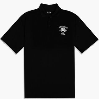 Áo polo basic - đen - street gang